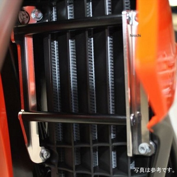 エーエックスピーレーシング AXP RACING ラジエターガード 18年 EXC-F、SX-F 黒 WO店