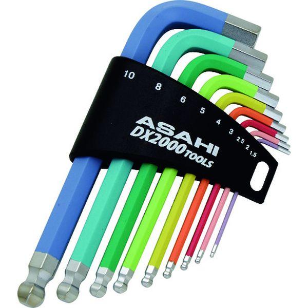 旭金属工業(株) ASH オーロライン ボールポイント六角棒レンチセット9本組 AZUS910-TN WO店