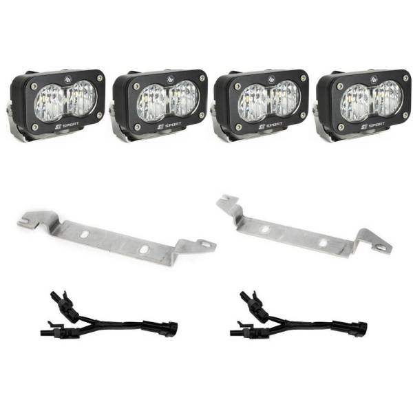 Baja Designs S2 Sport OEM フォグライト リプレイスメント キット 2022 トヨタ タンドラ BAJ448080 WO店