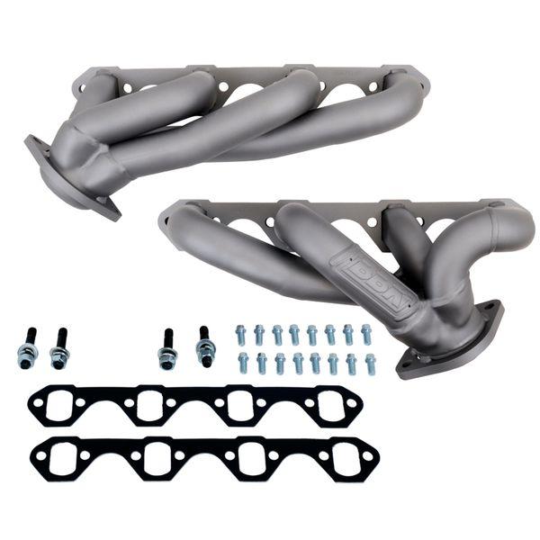 BBK 87-95 Ford F150 Truck 5.0 302 Shorty Unequal Length Exhaust Headers - 1-5/8 Titanium Ceramic bbk3510 WO店_2