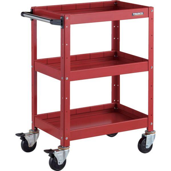 BDW963F3RR  ツールワゴン バーディワゴン 600X400XH880 深3段 レッド BDW963F3RR-TN WO店
