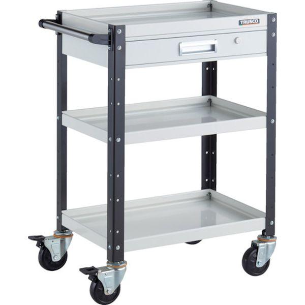 BDW963VWBK  ツールワゴン バーディワゴン 600X400 引出付 ホワイト/ブラック BDW963VWBK-TN WO店