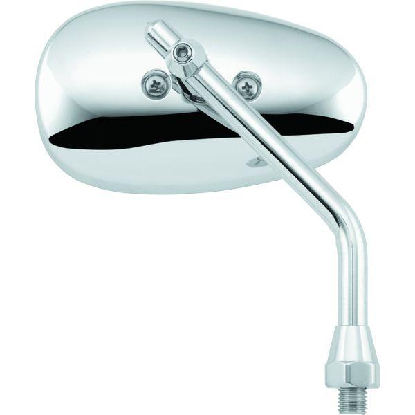 BikeMaster Universal Cruiser Mirror 10mm - Each -Chrome bkm601142 WO店