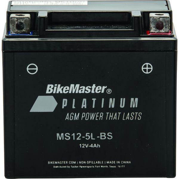 BikeMaster AGM Battery - MS12-5L-BS bkm780737 WO店