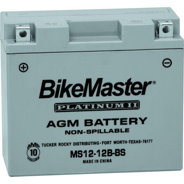 BikeMaster AGM Battery - MS12-12B-BS bkm780762 WO店