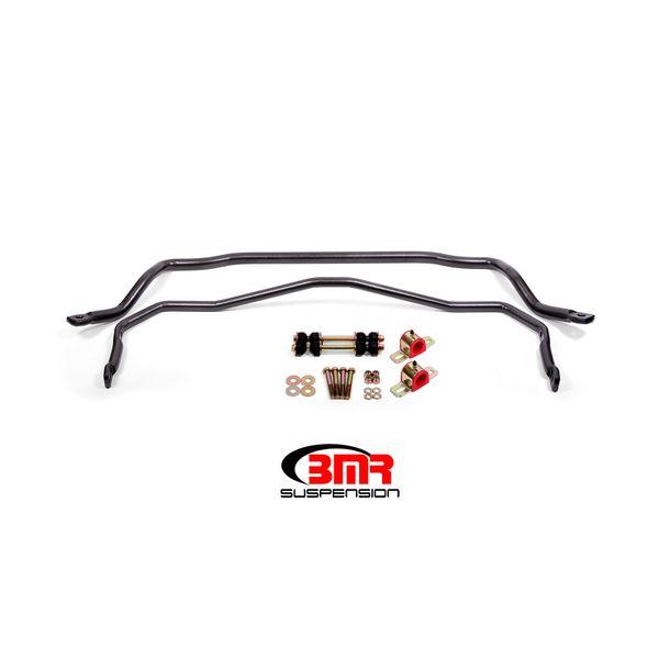 BMR 64-72 A-Body Front & Rear Sway Bar Kit w/ Bushings - Black Hammertone bmrSB028H WO店