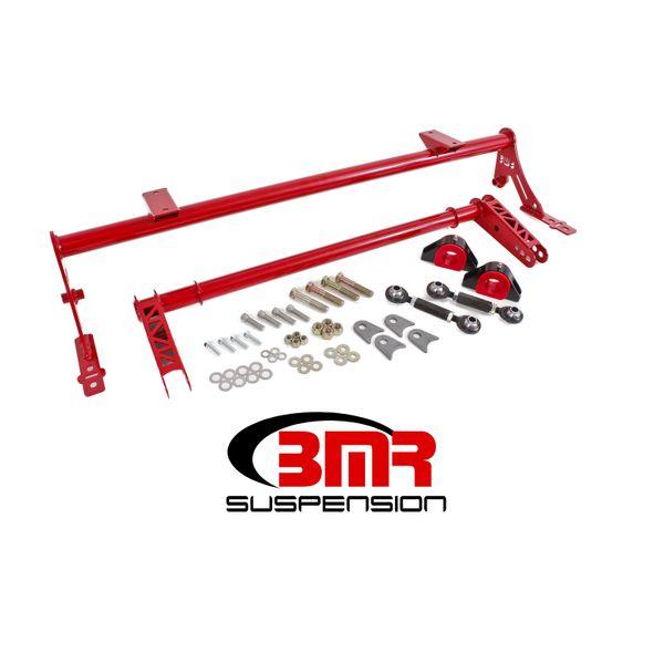 BMR 05-14 S197 Mustang Rear Bolt-On Hollow 35mm Xtreme Anti-Roll Bar Kit (Polyurethane) - Red bmrXSB005R WO店