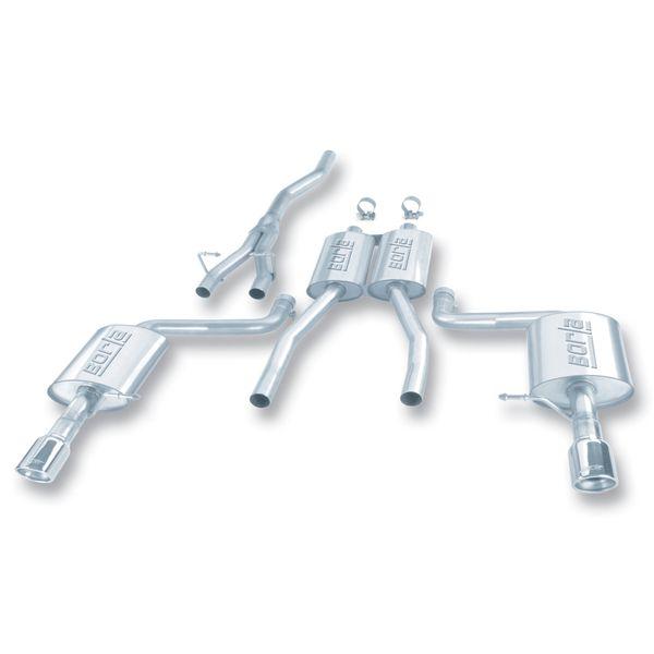 Borla Cat Back system for 02-08 Audi A4 Quattro 2.0L 4cyl bor140100 WO店