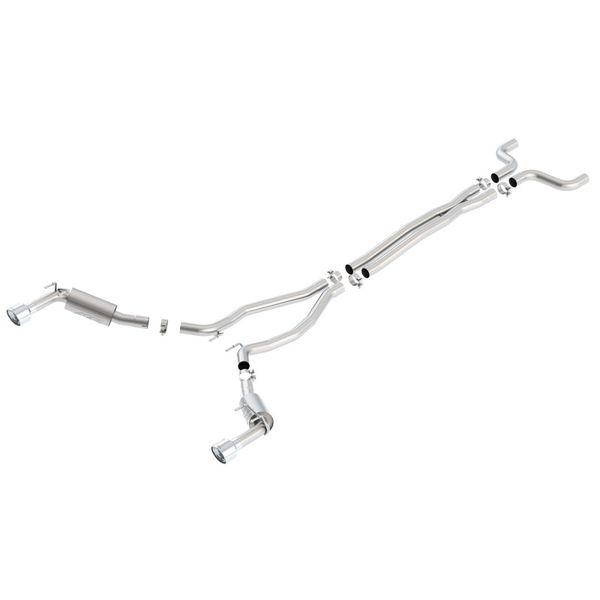 Borla 14-15 Chevy Camaro SS 6.2L V8 Single Split Rear Exit ATAK Catback Exhaust bor140532 WO店