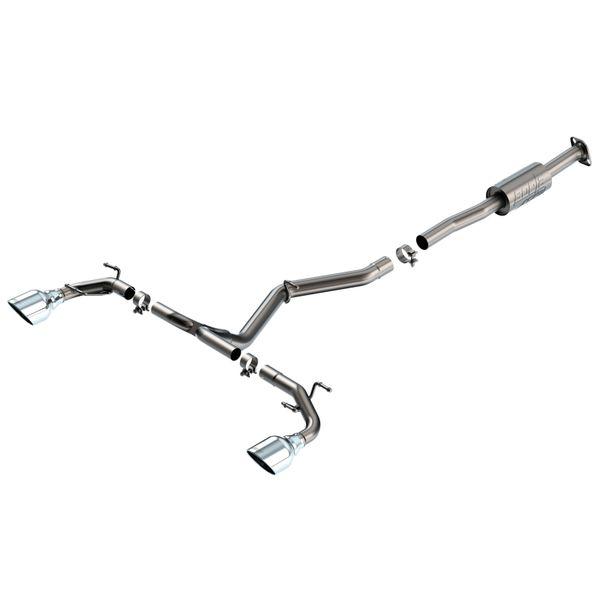Borla 22-23 Subaru BRZ/Toyota GR86 2.4L RWD AT/MT ATAK Catback Exhaust - Polished Tips bor140910 WO店
