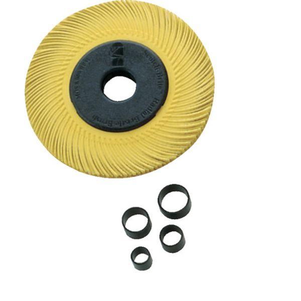 BRBRSHTC806  スリーエム 3M ラジアル・ブリッスルブラシ ＃80相当 黄 152.4mm BR BRSH TC 80 6 WO店