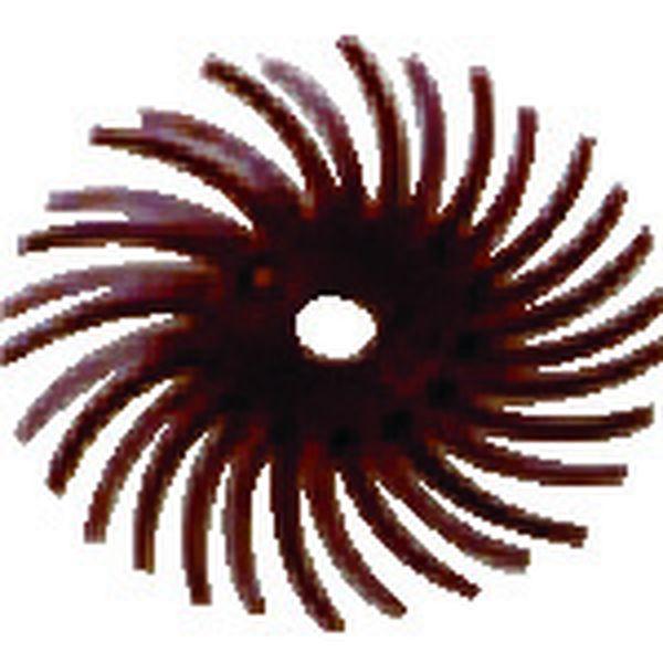 BRDISC220916 スリーエム 3M ラジアル・ブリッスルディスク ＃220相当 赤茶 14.3mm 48個入り BR DISC 220 9/16 WO店