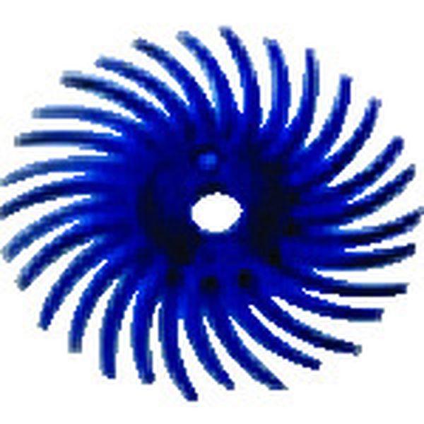 BRDISC400916 スリーエム 3M ラジアル・ブリッスルディスク ＃400相当 青 14.3mm 48個入り BR DISC 400 9/16 WO店