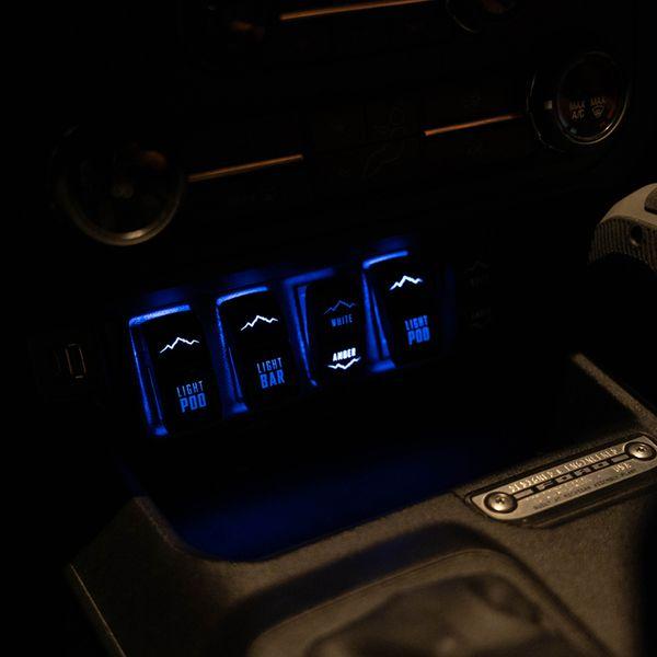 Borne Off-Road 21+ Bronco Light Pods 2pc Ditch 3x3 Spot brnBNLT-BR-21-DT2S WO店