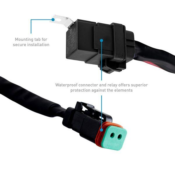 Borne Off-Road 21+ Bronco Light Pods 2pc Ditch 3x3 Spot brnBNLT-BR-21-DT2S WO店