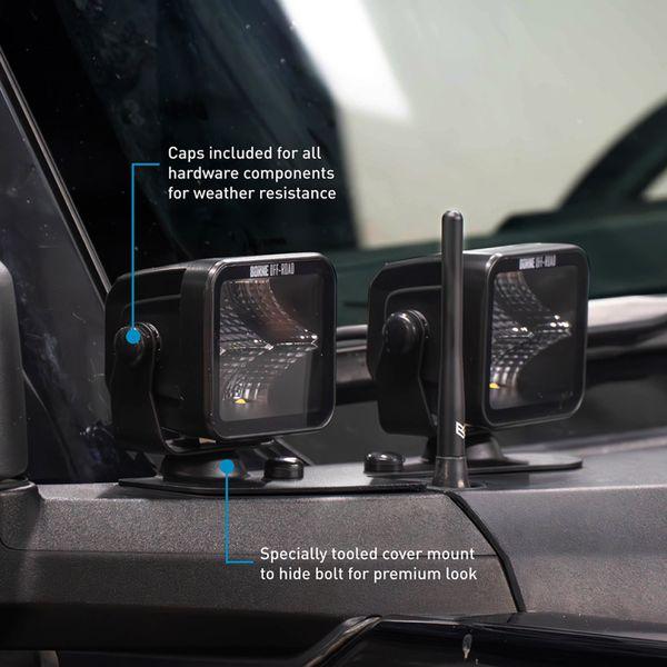 Borne Off-Road 21+ Bronco Light Pods 4pc Ditch 3x3 Flood Upfit brnBNLT-BR-21-DT4FU WO店_2