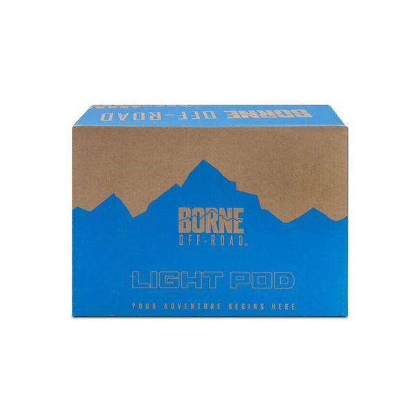 Borne Off-Road 21+ Bronco Light Pods 4pc Ditch 3x3 Flood Upfit brnBNLT-BR-21-DT4FU WO店_5