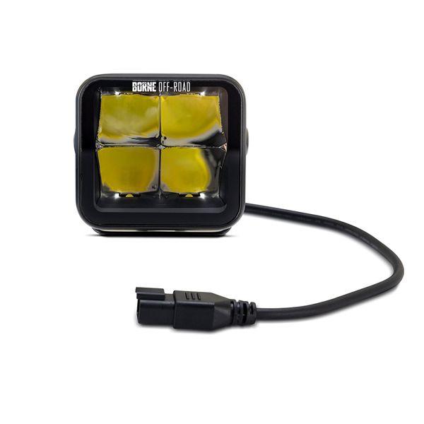 Borne Off-Road Light Pods (Kit of 2) 3x3 Spot brnBNLT-LP33-2S WO店