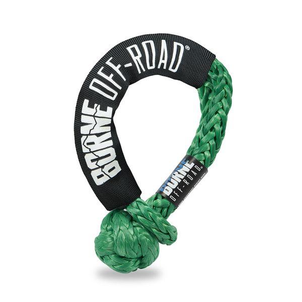 Borne Off-Road 7/16in X 20in Soft Shackle Green brnBNSS-716-GN WO店