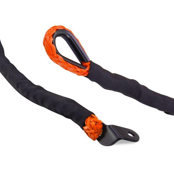 Borne Off-Road Synthetic Rope - 3/8in x 85ft - Orange brnBNWN-SR-38-85OR WO店