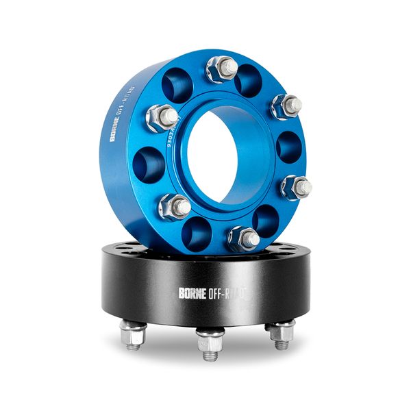 Borne Off-Road Wheel Spacers - 6x139.7 - 106 - 30mm - M12 - Blue brnBNWS-004-300BL WO店