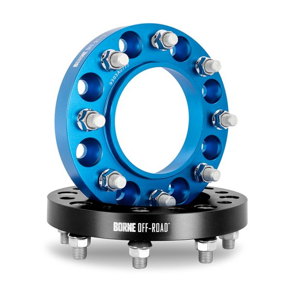 Borne Off-Road Wheel Spacers 8X165.1 121.3 25 M14 Blk brnBNWS-006-250BK WO店_3