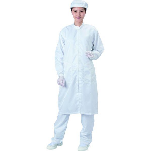 BSC62001W4L  (株)ブラストン ブラストン コート(スタンドカラー・ファスナー)-白-4L BSC62001W4L-TN WO店