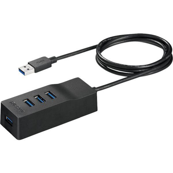 (株)バッファロー バッファロー USB3.0 上挿し 4ポートセルフパワーハブ ブラック BSH4A110U3BK-TN WO店