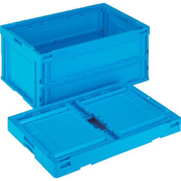 CBS76NR  岐阜プラスチック工業(株) リス 折りたたみコンテナー 青 CB-S76NR WO店