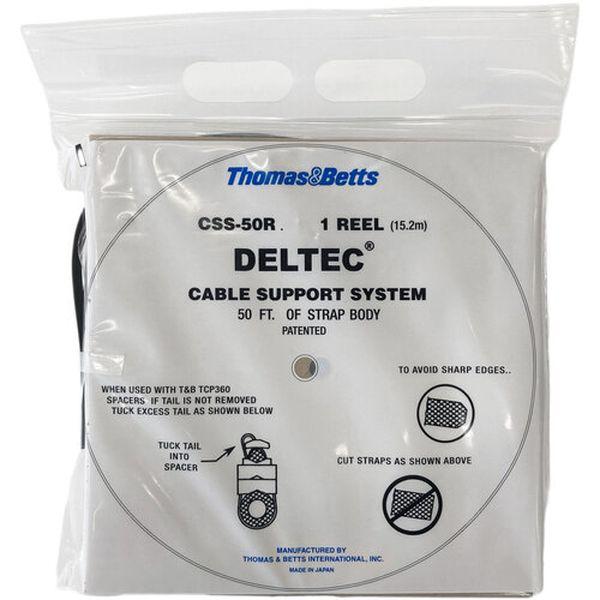 CSS100MR ABB(株) デルテック リールストラップ 標準タイプ 幅12.7mm×リール全長100m CSS100MR-TN WO店