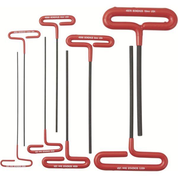 ボンダス ループ・T-ハンドル ロングセット(クッション・グリップ付) セット8本組(2-10mm) CTHX80M-9 WO店の通販は 8,782円