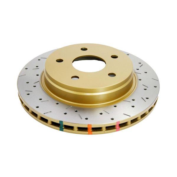 DBA 05-09 Dodge Durango/05-10 Ram 4000 Series Drilled and Slotted Front Rotor dbaDBA42442XS WO店