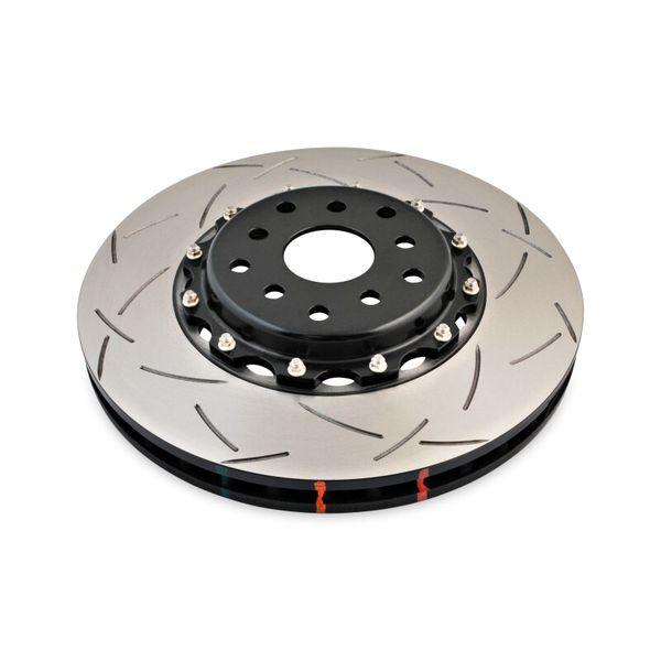 DBA 04-07 STi/2017 BRZ w/Perf. Pkg. 10 Hole Front Slotted 5000 Series 2/PC Rotor Assembled w/Blk Hat dbaDBA5654BLKS-10 WO店