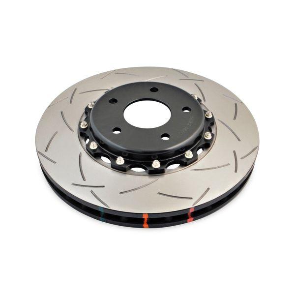 DBA Nissan Skyline (Various) Front Slotted 5000 Series 2 Piece Rotor Assembled w/ Black Hat dbaDBA5928BLKS WO店