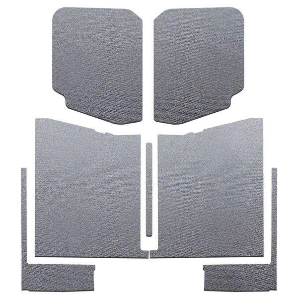 DEI 20-22 Jeep Gladiator JT 4-Door Boom Mat Complete Headliner Kit - 7 Piece - Gray dei50184 WO店