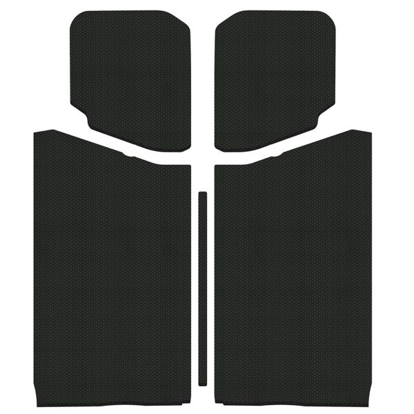 DEI 18-23 Jeep Wrangler JL 2-Door Boom Mat Headliner - 5 Piece - Black dei50188 WO店