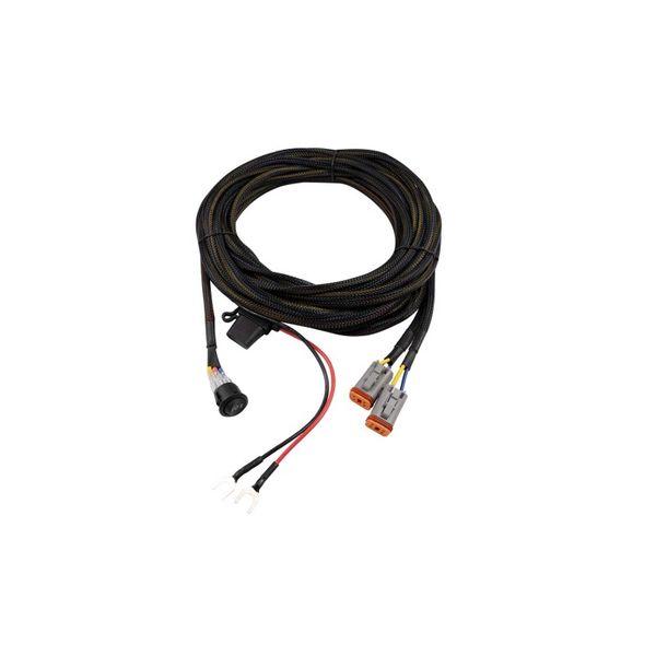 Diode Dynamics Light Duty Dual Output 3-way 4-pin Wiring Harness dioDD4092 WO店
