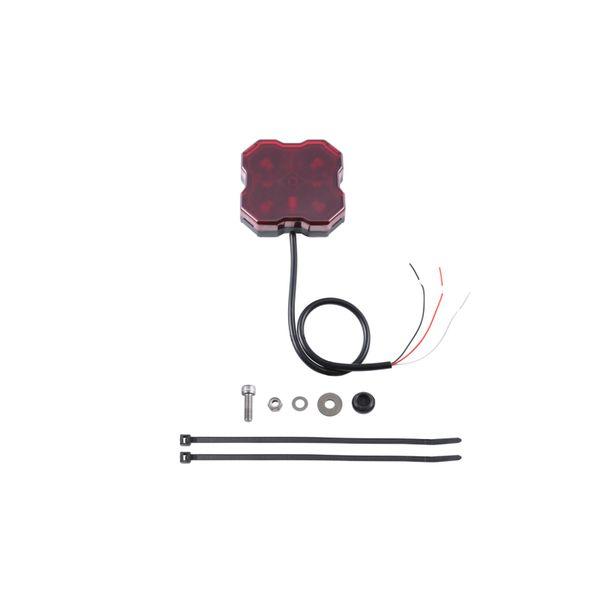 Diode Dynamics Stage Series Single Color LED Rock Light - Red Hookup (one) dioDD7431 WO店