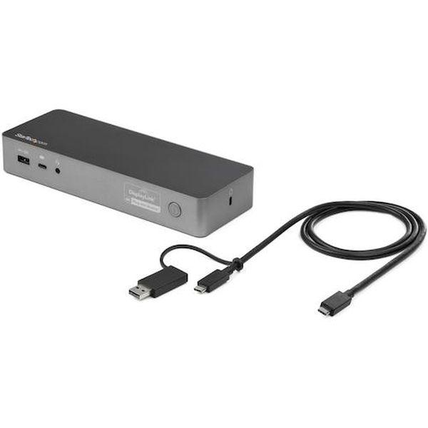 ドック/USB-A＆C/2画面/4K60 HDMI DP/60W PD/4x USB/LAN/AUX DK30C2DPPD-TN WO店