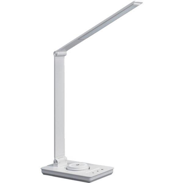 DKR116WH ジェントス(株) GENTOS デスクライト 調光・調色 ワイヤレス給電付き 1000lm ホワイト DK-R116WH WO店
