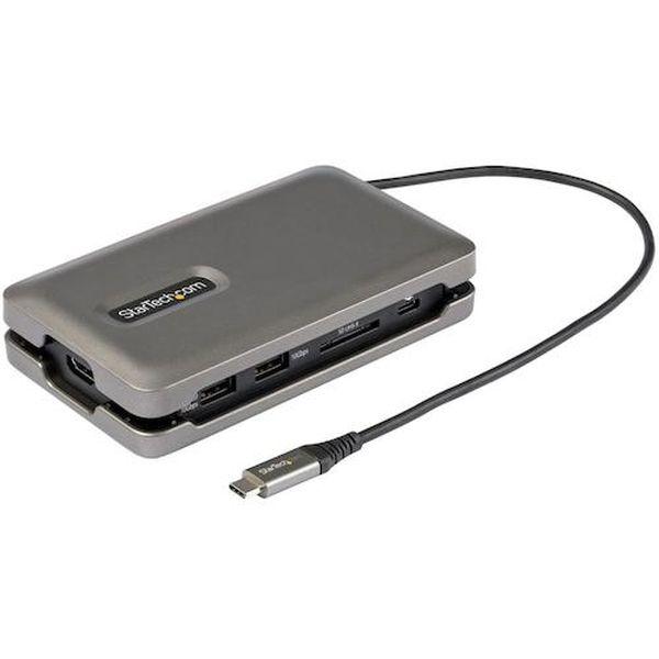 ドッキングステーション/USB-C/4K HDMI/100W/USBハブ/イーサネット/カードリーダー/マルチハブ DKT31CSDHPD3-TN WO店