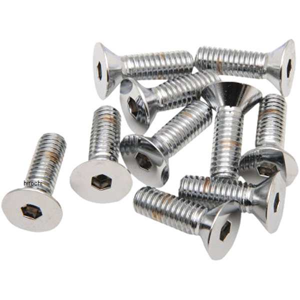 DS-192364 DRAG 六角穴付きボタンボルト 5/16"x 18 x 3/4インチ(19mm) クローム (10個入り) WO店の通販は
