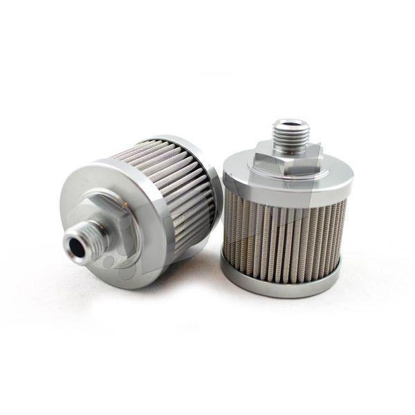 DeatschWerks Stainless Steel 6AN 100 Micron Universal Fuel Pump Pre-Filter dwk8-01-06100 WO店_2