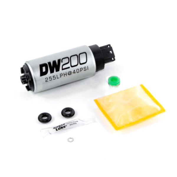 DeatschWerks 255 LPH In-Tank フューエルポンプ w/ 03年-06年 Evo 8/9 / 95年-98年 Eclipse Turbo AWD セット Up キット DWK9-201-0847 WO店