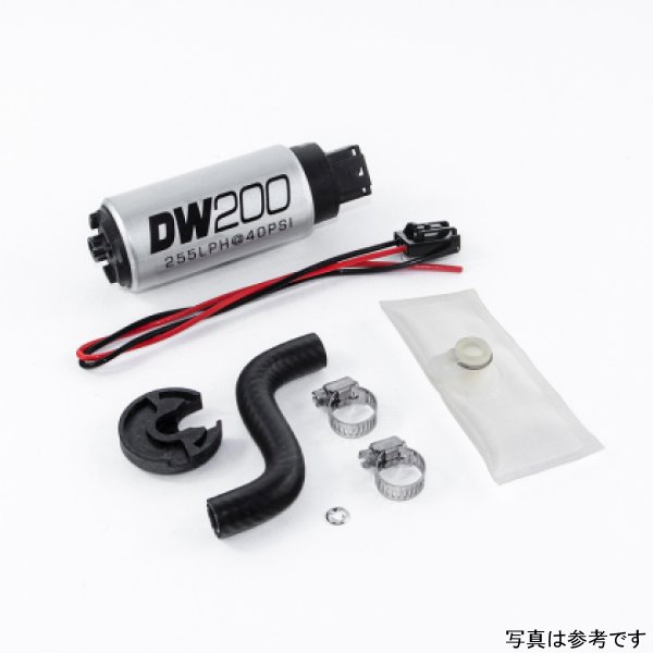 DeatschWerks 85年-97年 フォード Mustang 255 LPH DW200 In-Tank フューエルポンプ w/ インストールキット DWK9-201-1014 WO店