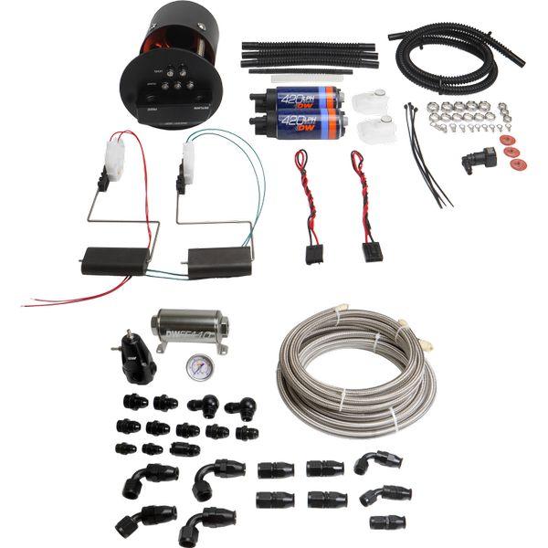 DeatschWerks 92-06 BMW 3-Series E36/E46 X2 Module with DW420 Pumps and PTFE Plumbing Kit dwk9-421-629-7070 WO店
