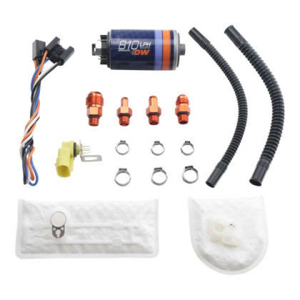 Deatschwerks DW810 Brushless Series 810lph In-Tank Brushless Fuel Pump w/ 9-1002 Install kit DWK9-811-1002 WO店