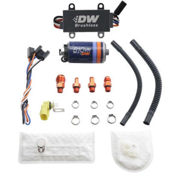 Deatschwerks DW810 Brushless 810lph In-Tank Brushless Fuel Pump w/ 9-1002 + Dual Speed Controller DWK9-811-C105-1002 WO店