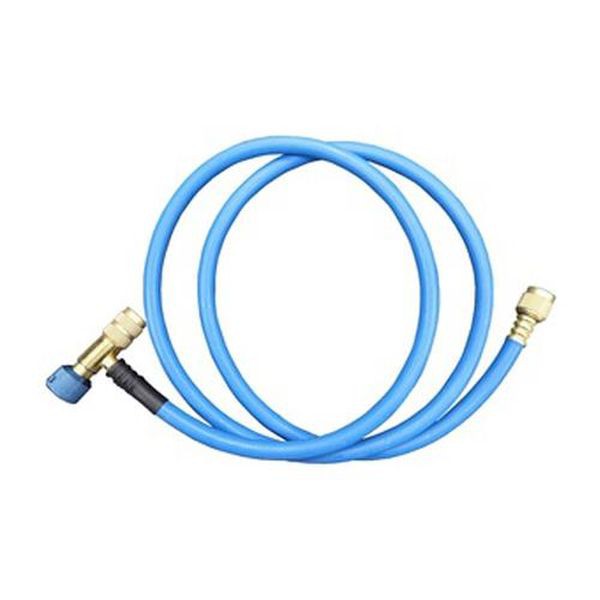 エスコ ESCO 150cm／R32・R410A バルブ付チャージングホース／青 EA101TB-22 WO店の通販は