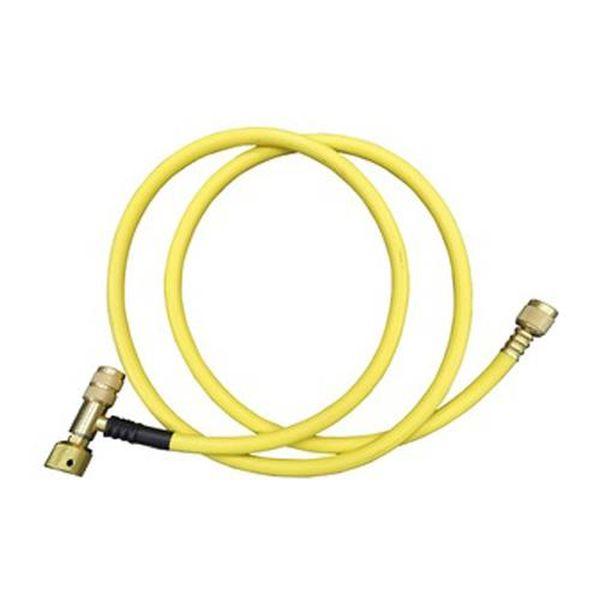 エスコ ESCO 150cm／R32・R410A バルブ付チャージングホース／黄 EA101TB-23 WO店 7,624円